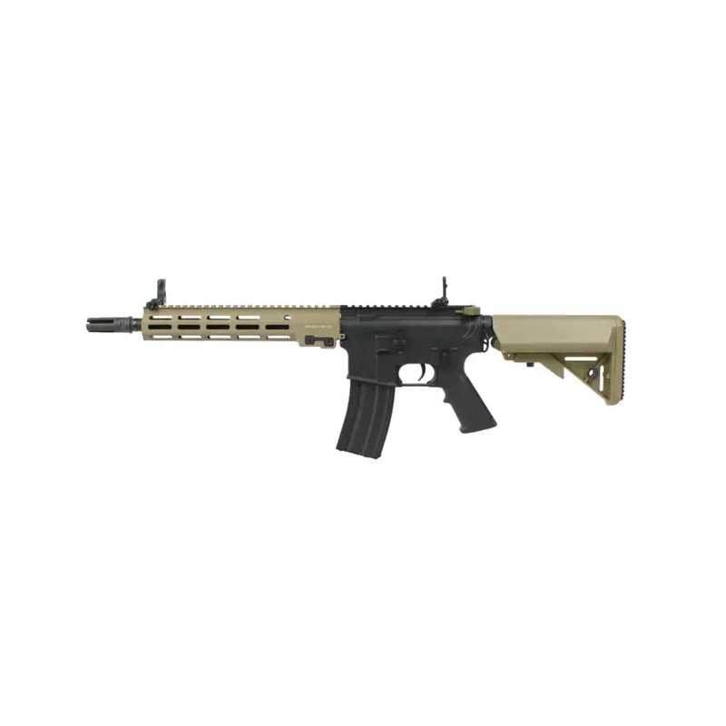 Colt M4 Sportsline AEG avec Gearbox G3 - Modèle 10.5" Block 3 / Tan - Cybergun / S&T