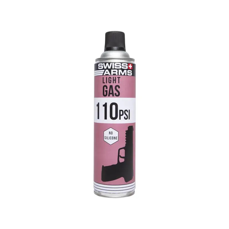 Bouteille de gaz sec Light 110 PSI 400mL - Swiss Arms