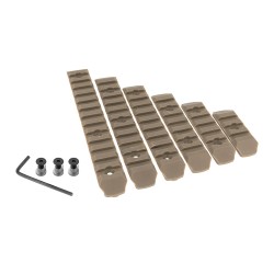 Set de 6 Rails Keymod nylon...