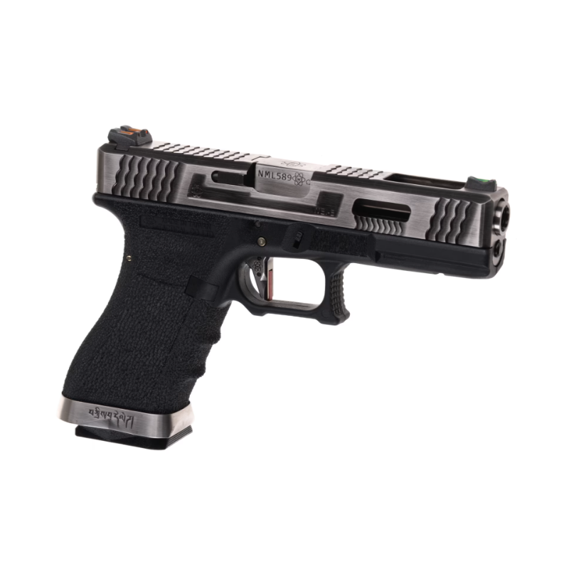 G-Force 17 SV Silver Barrel Metal Version GBB