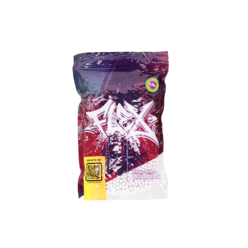 BILLES BIO 0.20G FLEX PRECISION EN SACHET DE 1KG