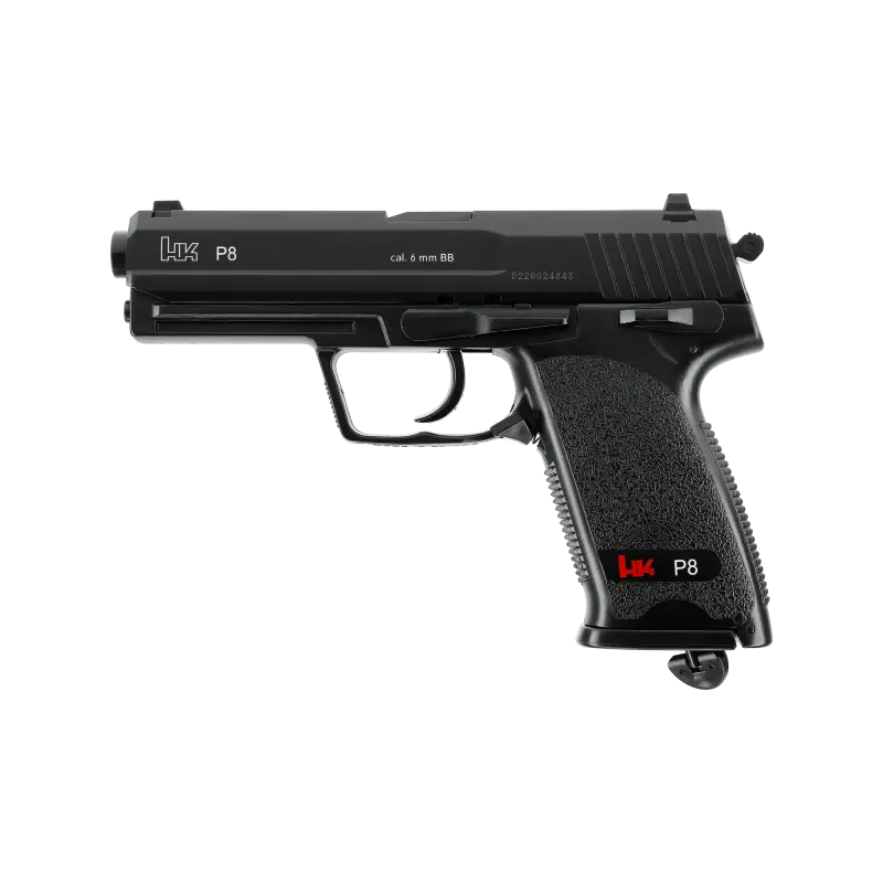 PIST HECKLER&KOCH P8 BBS 6MM CO2 2,0J
