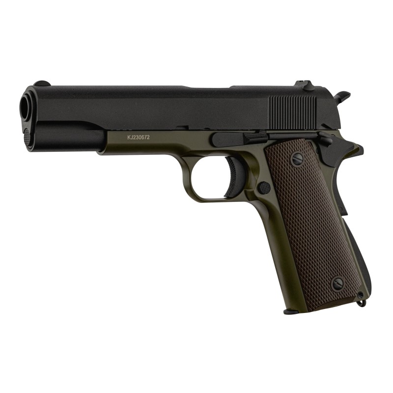 Réplique airsoft KJ Works 1911 gaz metal