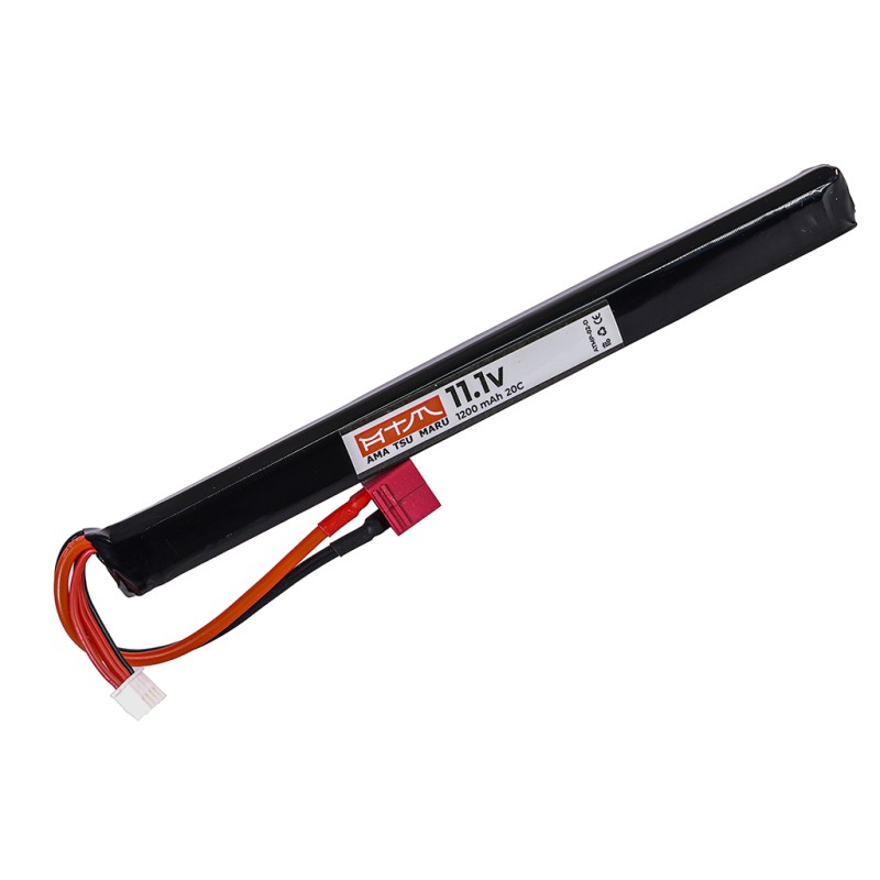 ATM Power Batterie LiPo 11,1V 1200mAh 20C Stick AK (Deans Large)