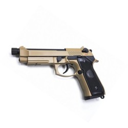 PISTOLET 6MM KJM9 A1 CO2 TAN