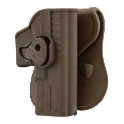 Holster rigide Quick Release pour pistolet type Glock 17 Droitier