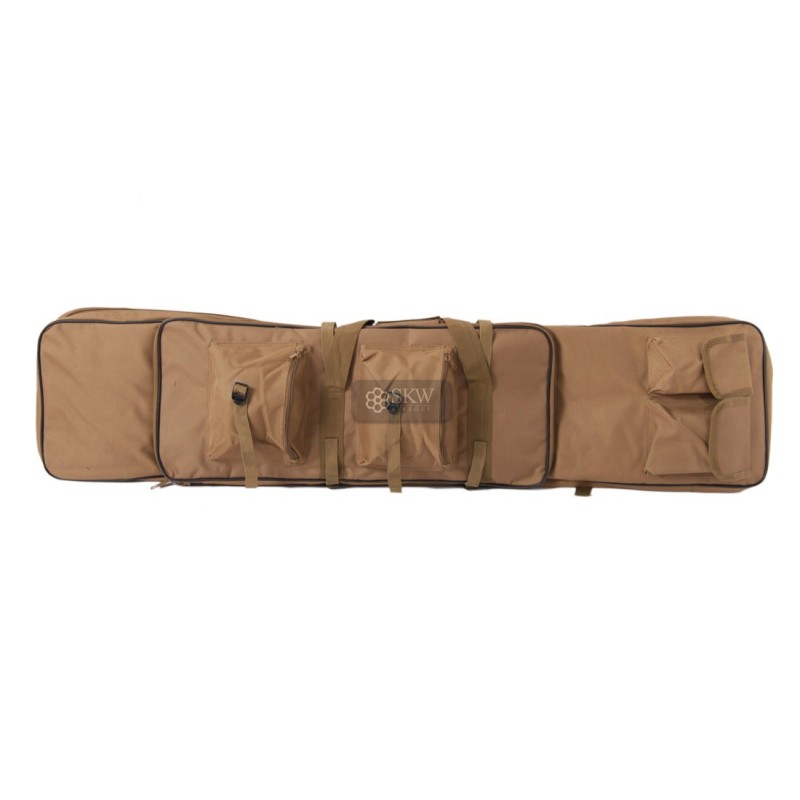 HOUSSE DE TRANSPORT MULTIPOCHES POUR FUSILS 120CM TAN