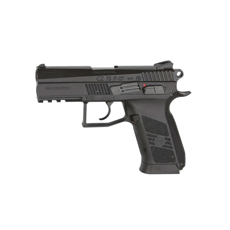 Réplique airsoft pistolet CZ75 P-07 Duty CO2 GBB