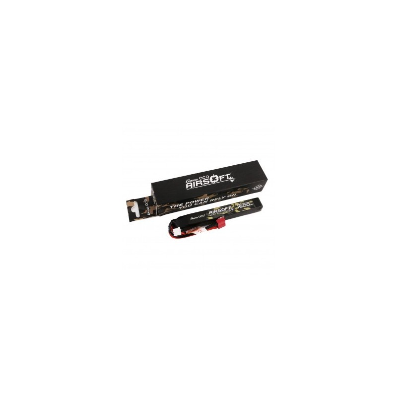 Batterie Lipo 2S 7.4V 1500mAh 25C 1 stick Genspow
