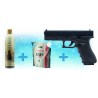 Pack réplique GBB Raven EU7 Noir + billes + gaz