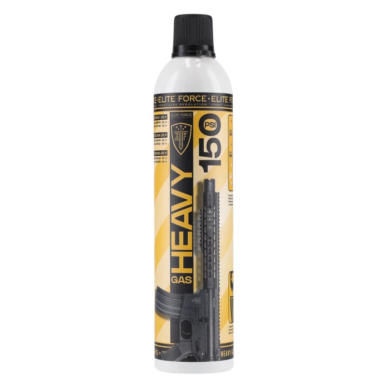 BOMBE GAZ 560 ML ELITE FORCE HEAVY GAS 150 PSI