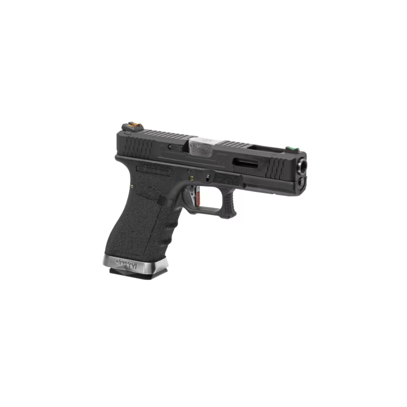 G-Force 17 BK Silver Barrel Metal Version GBB