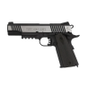 Colt 1911 Rail Gun GBB CO2 - Noir & Silver - Cybergun / KWC