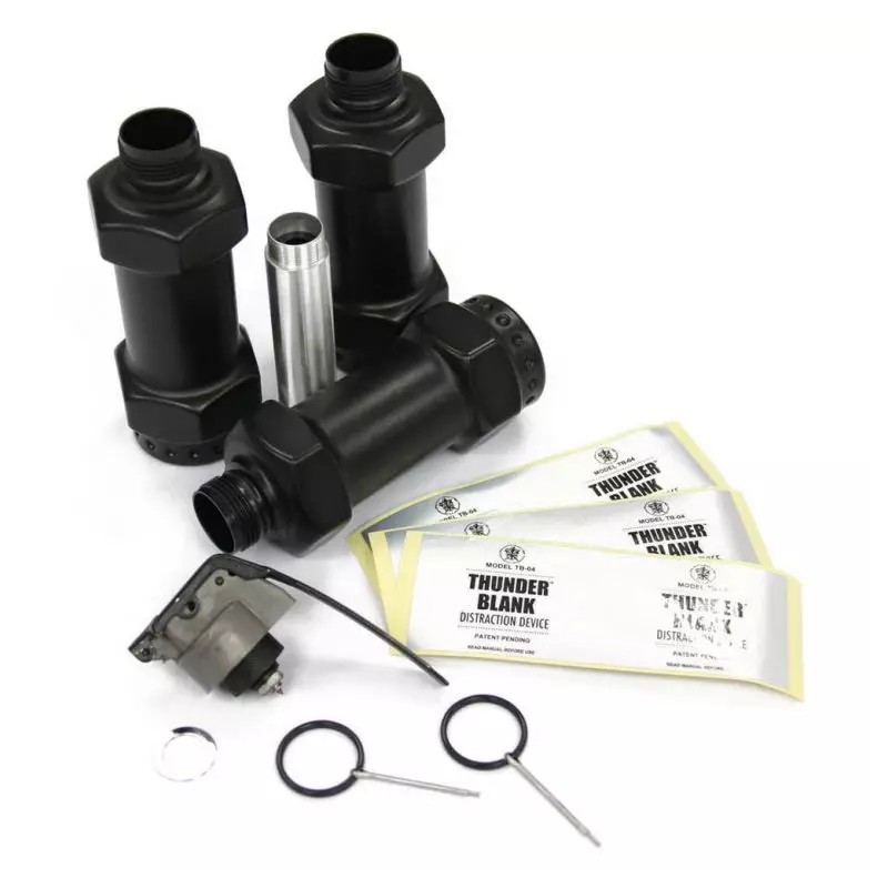 Grenade Airsoft CO2 APS Thunder B ( Modèle : Grenade Sonore / Pack de 3 )